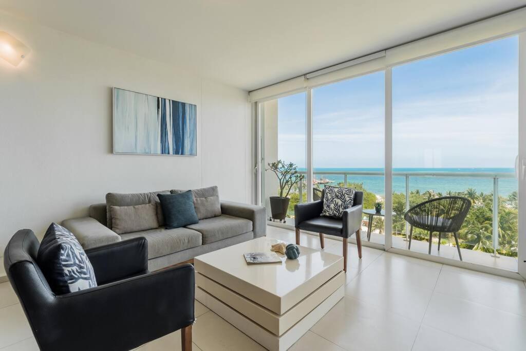 Reef Beachfront 3Bdr Apartment By Casa Paraiso كانكون المظهر الخارجي الصورة