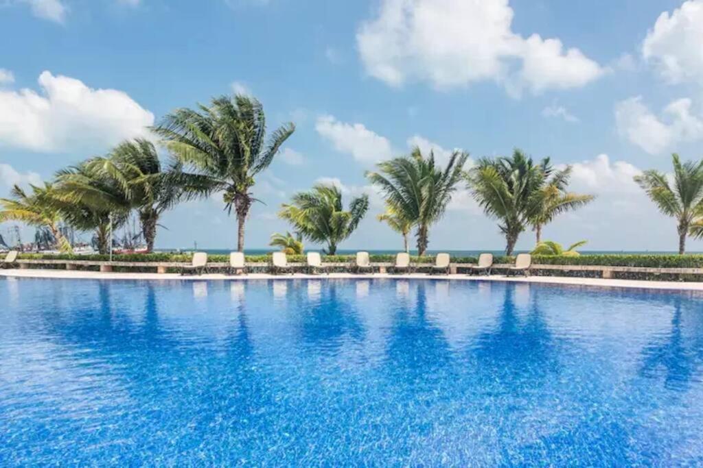 Reef Beachfront 3Bdr Apartment By Casa Paraiso كانكون المظهر الخارجي الصورة